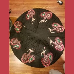 OOAK Vintage Handmade Circle Dress